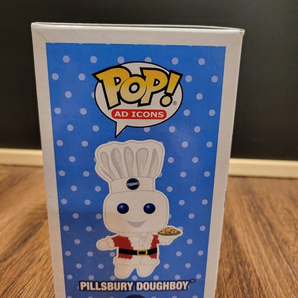 Pop Ad Icons Pillsbury Pillsbury Doughboy (Santa Suit) Funko Shop Exclusive Pop - Picture 4 of 7